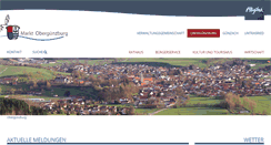 Desktop Screenshot of oberguenzburg.de