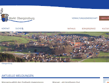 Tablet Screenshot of oberguenzburg.de